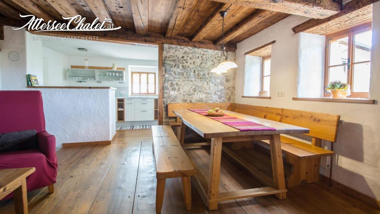 Attersee-Chalet Angermann Familie Spalt Steinbach am Attersee Exterior foto